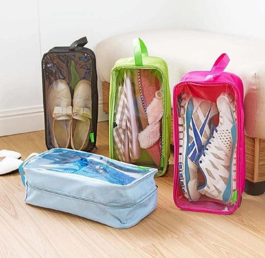 Travel shoes storage bag