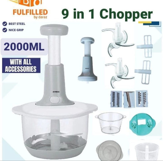 CHOPPER FOOD PROCESSOR(PRESS BUTTON)